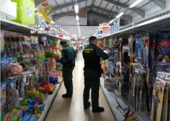 Intervenidos 8.341 juguetes a la venta en Cangas, Ponteareas, O Porriño, Caldas y Lalín