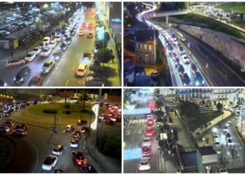 Y después del día de Navidad… las calles de Vigo se colapsan de nuevo