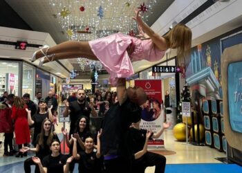 Cupido Events sorprende a los vigueses con un flash mob de ‘Dirty Dancing’