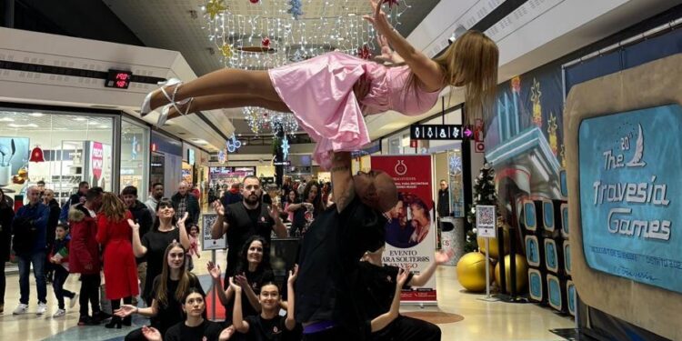 Cupido Events sorprende a los vigueses con un flash mob de ‘Dirty Dancing’