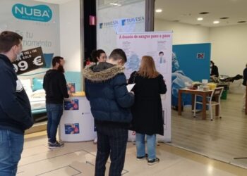 Campaña de donación de sangre en Vigo con una entrada de cine de regalo como agradecimiento