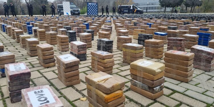 Intervenido en Vigo el mayor alijo de cocaína detectado en Galicia: 7,5 toneladas para distribuir en Europa