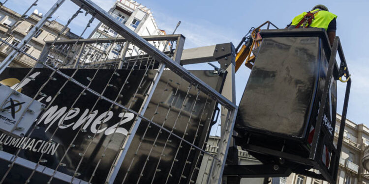 O BNG pregunta a Caballero cando vai instalar as luces de Nadal “xa pagadas” fóra do centro de Vigo