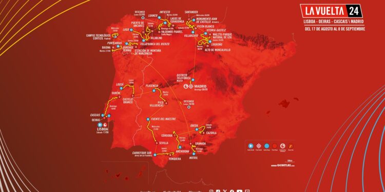 Galicia acogerá cuatro etapas de La Vuelta 24, una de ellas entre Ponteareas y Baiona
