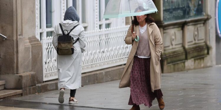 Meteogalicia activa el aviso amarillo por lluvia en Vigo: más de 60 litros por metro cuadrado en doce horas