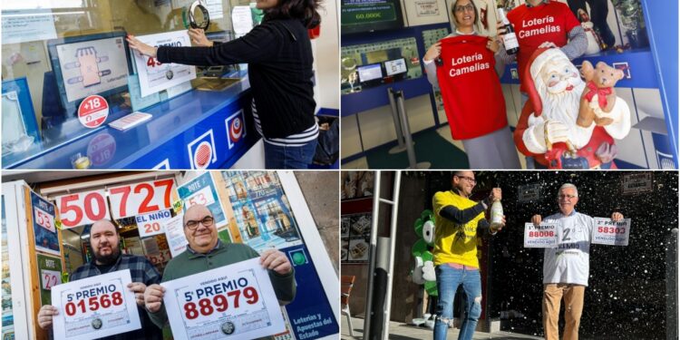 Vigo roza los 2,7 millones en la Lotería de Navidad con ‘El Gordo’ y 5 quintos premios