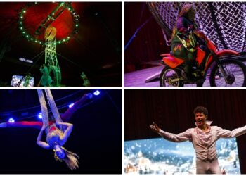 El Circo de Nadal levanta el telón: así es «El Circo Más Extremo 3.0» en la Navidad de Vigo