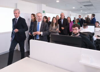 Rueda garantiza desde Nigrán el apoyo a proyectos innovadores para que Galicia sea un “referente en I+D+i”
