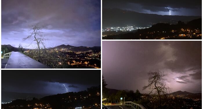 Rayos, truenos y chubascos atraviesan Vigo: así fue la gran tormenta que cruzó la ciudad