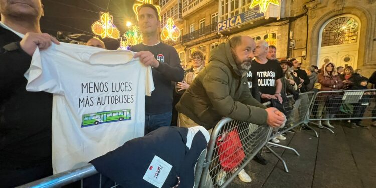 Se acaba la Navidad de Vigo… continúan las quejas de los trabajadores de Vitrasa