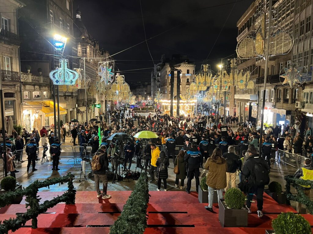 Se acaba la Navidad de Vigo... continúan las quejas de los trabajadores de Vitrasa