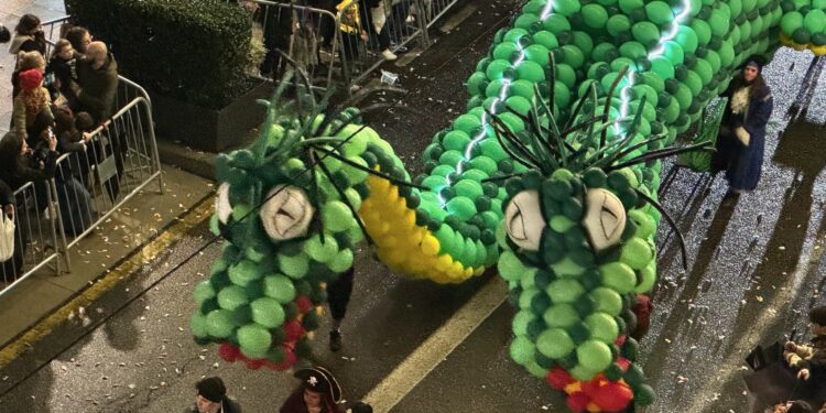 Cabalgata de Reyes en Vigo
