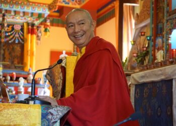 Vigo recibe al lama Drubgyu Tenpa, destacado representante del budismo en España
