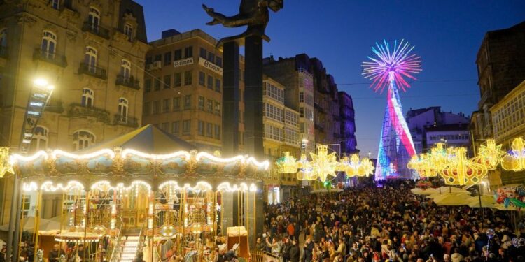El alumbrado de Navidad se apagará el fin de semana del 13 de enero