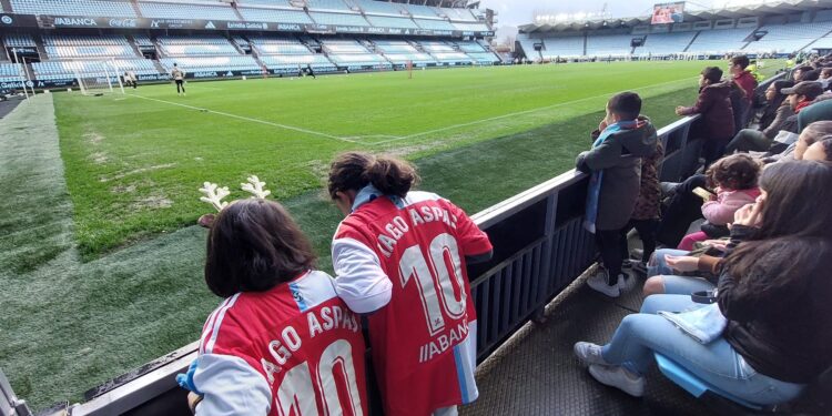 El RC Celta celebra el día de Reyes con una jornada de puertas abiertas para la cantera y los aficionados