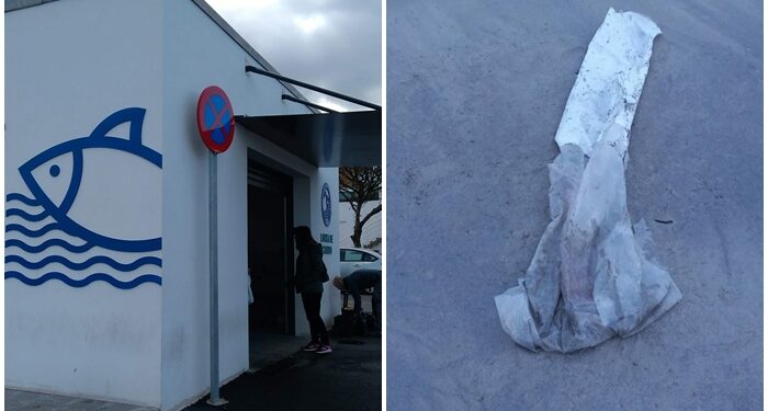 La Cofradía de Pescadores localiza pélets y un saco vacío en una playa de Vigo