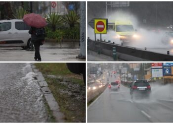 Una tromba de agua sobre Vigo: inundaciones tras 10 litros por m2 en 15 minutos