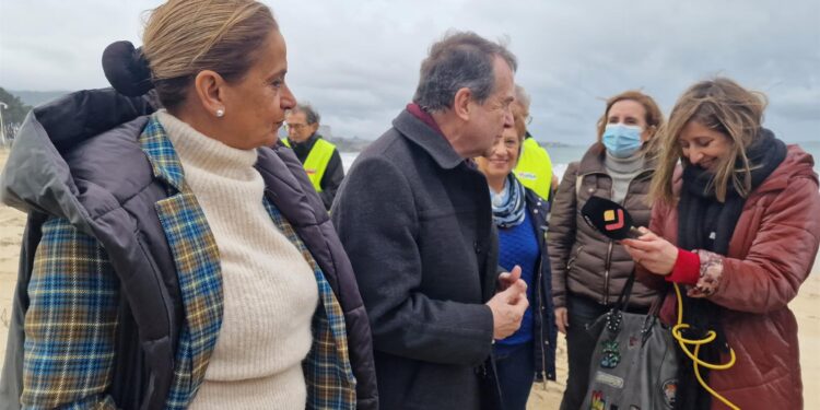 Caballero tacha de «calamidad absoluta» la postura de la Xunta ante la crisis de los pellets