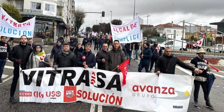 Crece la tensión entre trabajadores y Vitrasa a 24 horas del quinto encuentro para intentar llegar a un acuerdo
