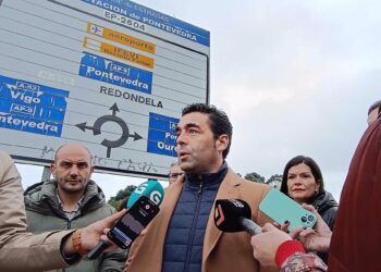 El PP critica que el BNG de Mos coloque «pancartas» presumiendo de una «inexistente rebaja» en el peaje de la AP-9