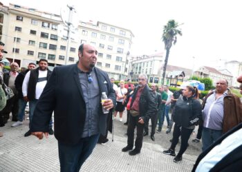 Sinaí Giménez, de nuevo ante la Justicia por no cumplir la orden de alejamiento del mercadillo de Moaña