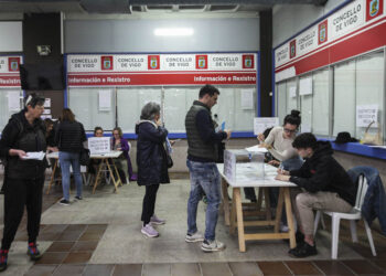 Caballero, el más madrugador en la jornada electoral