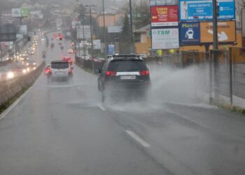Alerta naranja por temporal costero: lluvia persistente y mar de fondo de más de cuatro metros