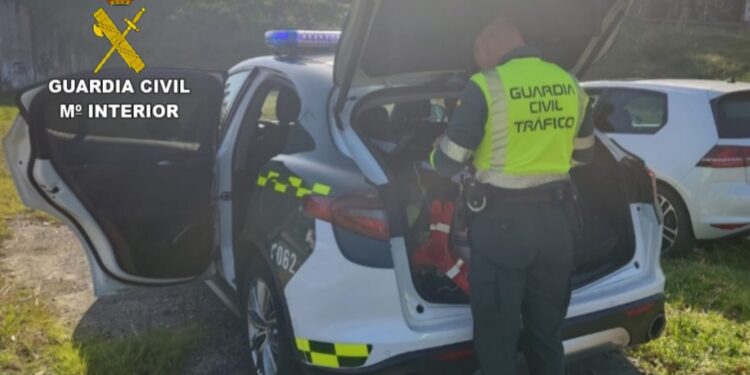 Cazado en O Porriño un conductor que circulaba a 187 km/hora