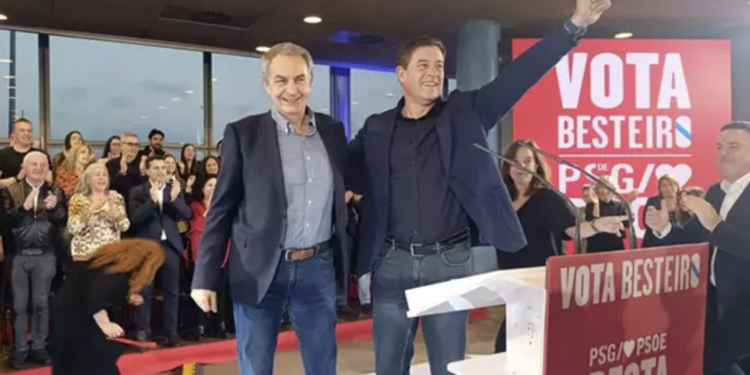 Zapatero apela a la «remontada»: «Solo lo va a hacer el PSOE y lo va a hacer Besteiro»