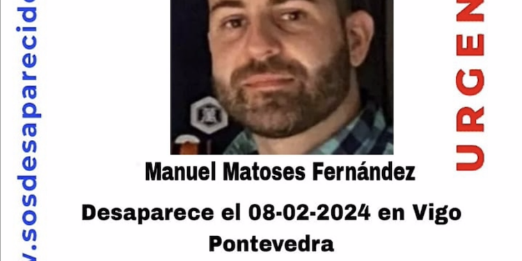 Desaparecido en Vigo un hombre de 39 años