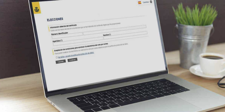 Correos ha admitido cerca de 59.000 votos por correo para el 18F