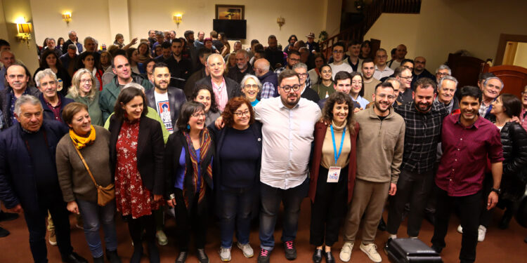 El grupo del BNG en el Parlamento: 25 diputados, de los que 14 son mujeres