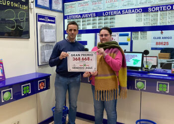 Premiado con 370.000 euros un boleto de la Bonoloto sellado en Teis