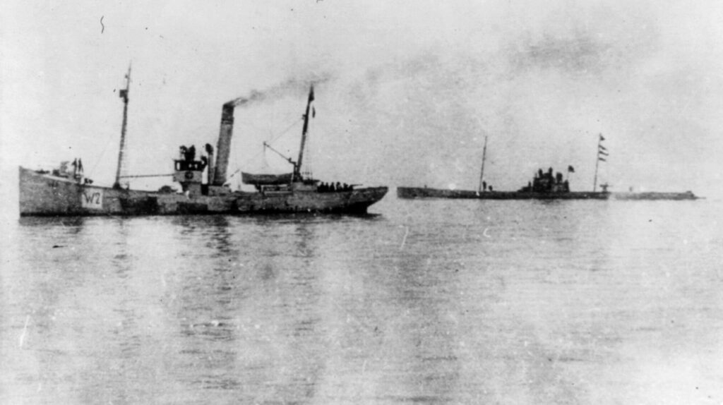 1916: un submarino alemán hunde al carguero “Vigo”