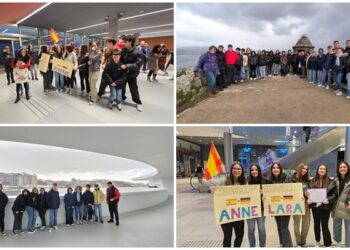 Vigo, el destino elegido por Erasmus adolescentes de Francia y Alemania