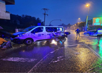 Herida grave una mujer de 74 años tras ser atropellada en el interior de un garaje