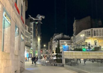 Monumentos de Vigo a oscuras