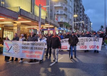 Los vigueses se «mojan» por la plantilla de Vitrasa