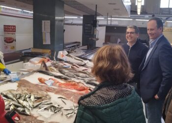 Visita portuaria al mercado de Teis