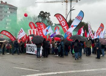 Semana 14 de huelga en Vitrasa: reunión con dirección el martes y continúan las movilizaciones