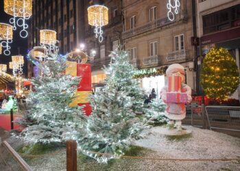 El sistema de localización de los móviles cifra en 64.000 los turistas extranjeros que visitaron Vigo en diciembre