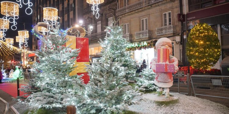 El sistema de localización de los móviles cifra en 64.000 los turistas extranjeros que visitaron Vigo en diciembre