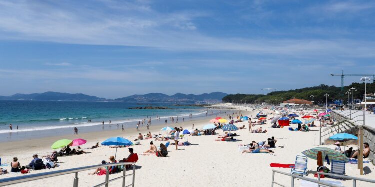 Histórico San Valentín en Vigo, con una temperatura mínima récord de 15 grados