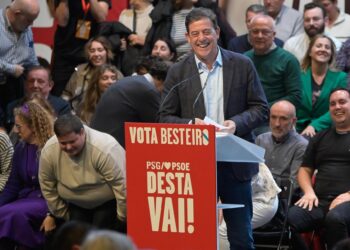 Besteiro: «Quedan tres días para despertar en una nueva Galicia»