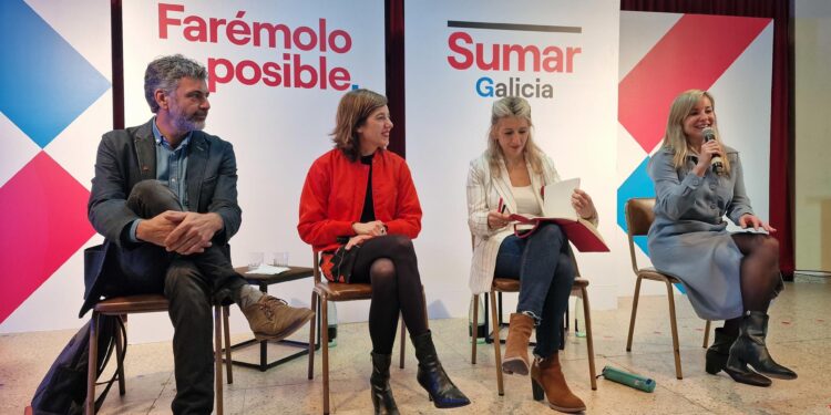 Díaz critica a Ayuso y dice que la madrileña «tiene las maletas en la puerta» para echar a Feijóo y a Rueda del PP