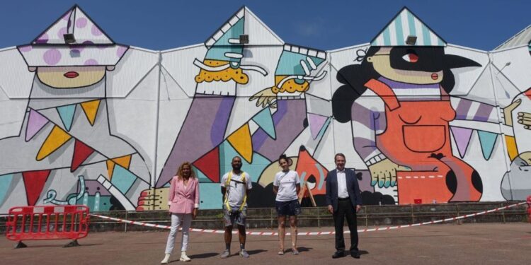El escaparate del arte urbano de Vigo sumará ocho nuevos murales