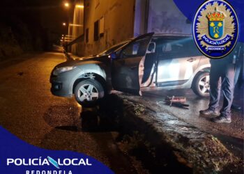 Cazados bajo los efectos del alcohol tres conductores en Redondela