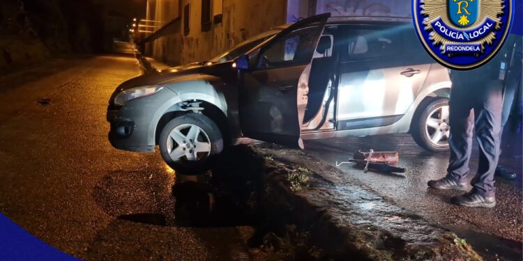 Cazados bajo los efectos del alcohol tres conductores en Redondela