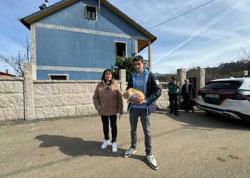 Cruz, la vecina desahuciada en Mos: «Es mi casa y voy a luchar por ella»