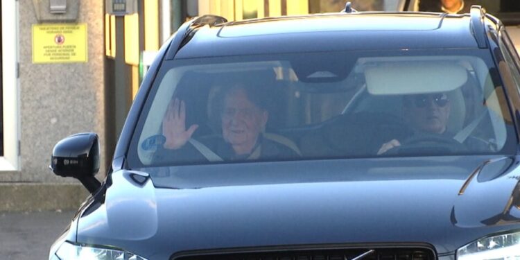 La infanta Elena, ya en Sanxenxo para acompañar a Juan Carlos I en la primera regata del año